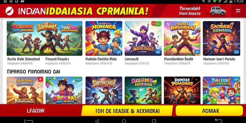 Momen seru dalam pertarungan melawan musuh.