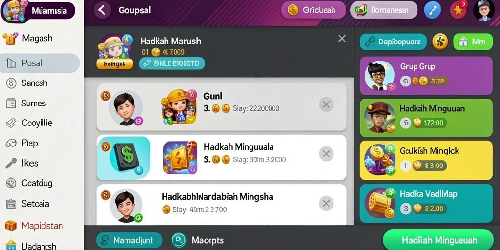 Fitur interaksi antar pemain yang menarik.