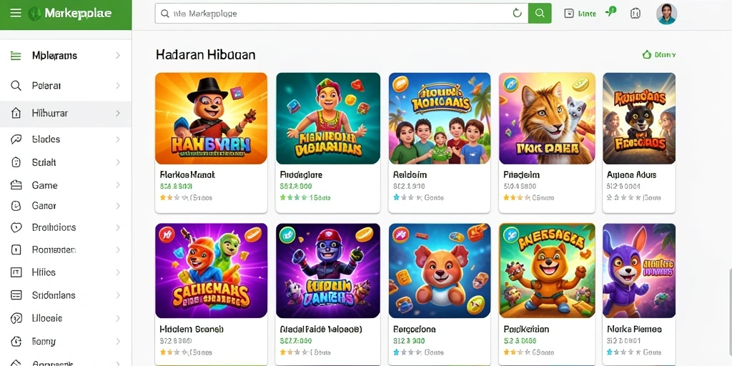 Menu navigasi yang mudah diakses oleh semua pengguna.