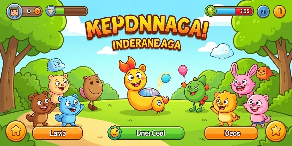 Tantangan level yang beragam dan menarik.