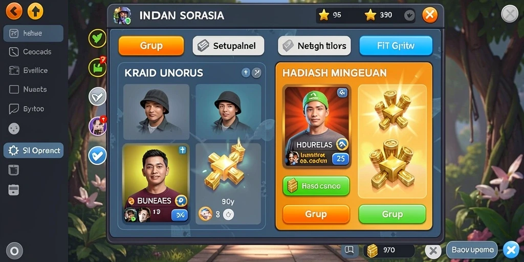 Mode permainan yang menantang dan menarik.